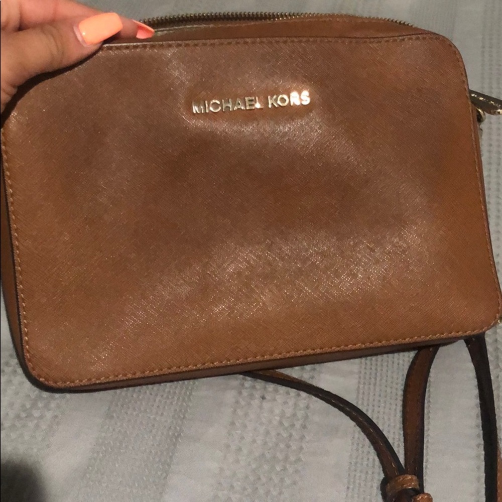 Brown mk crossbody
